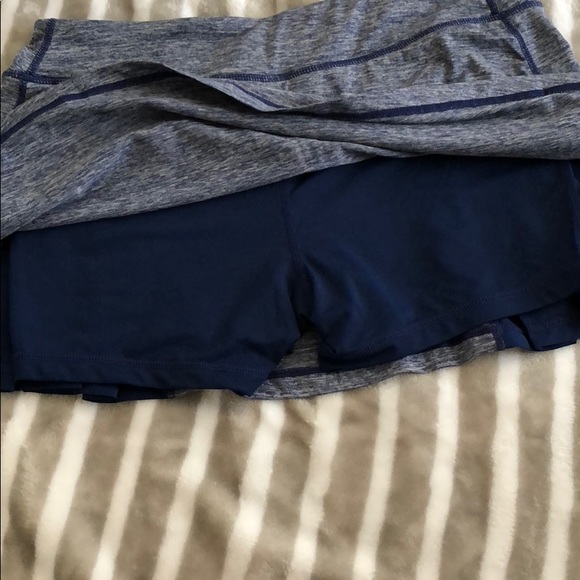 Navy Ruffle Skort - Picture 4 of 5